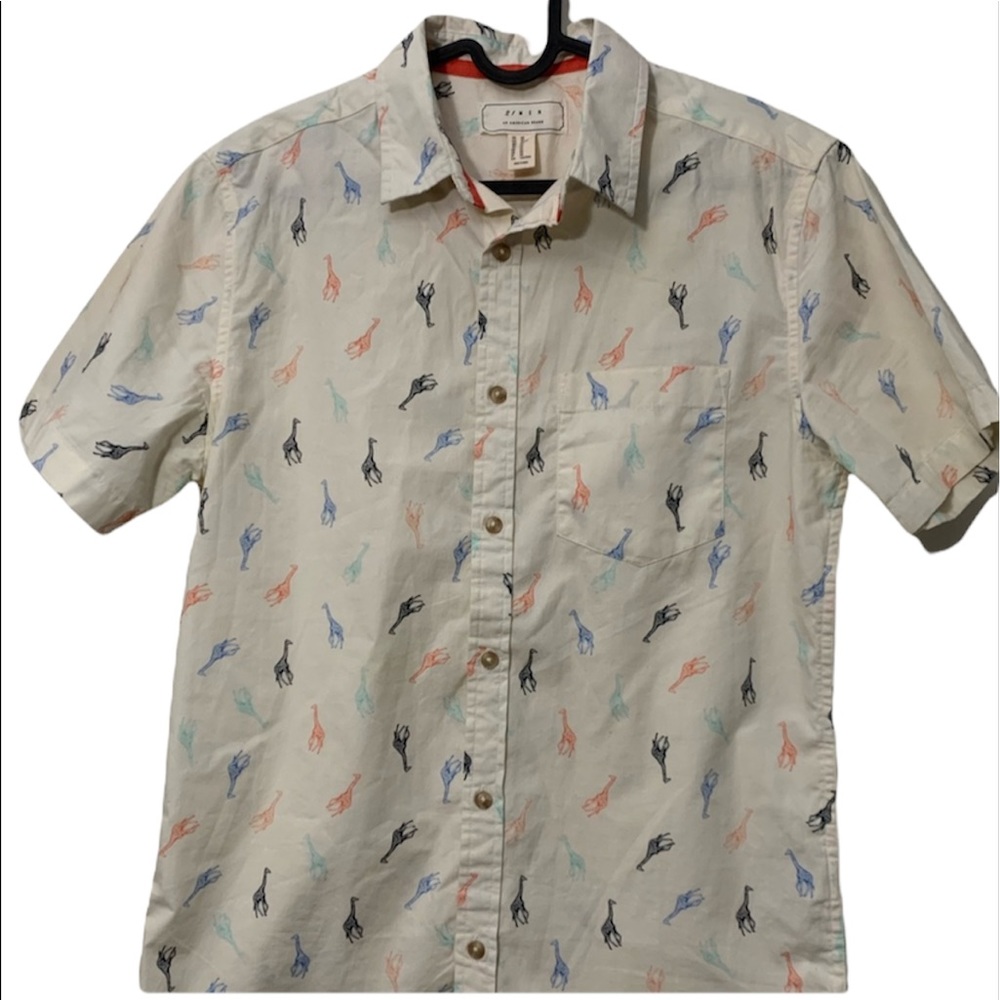 Men’s Giraffe Pattern Design Print